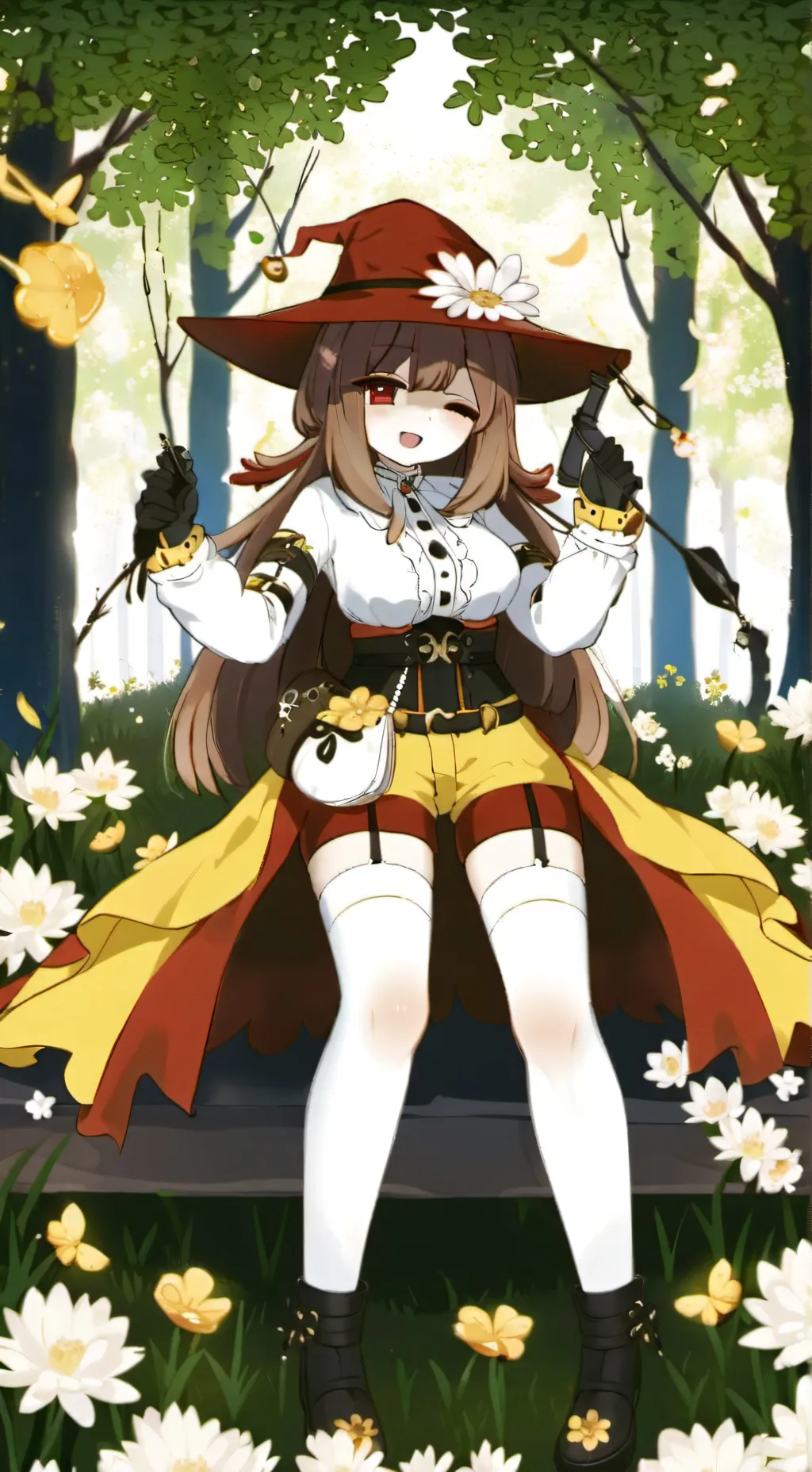 ai character: Macadendely background