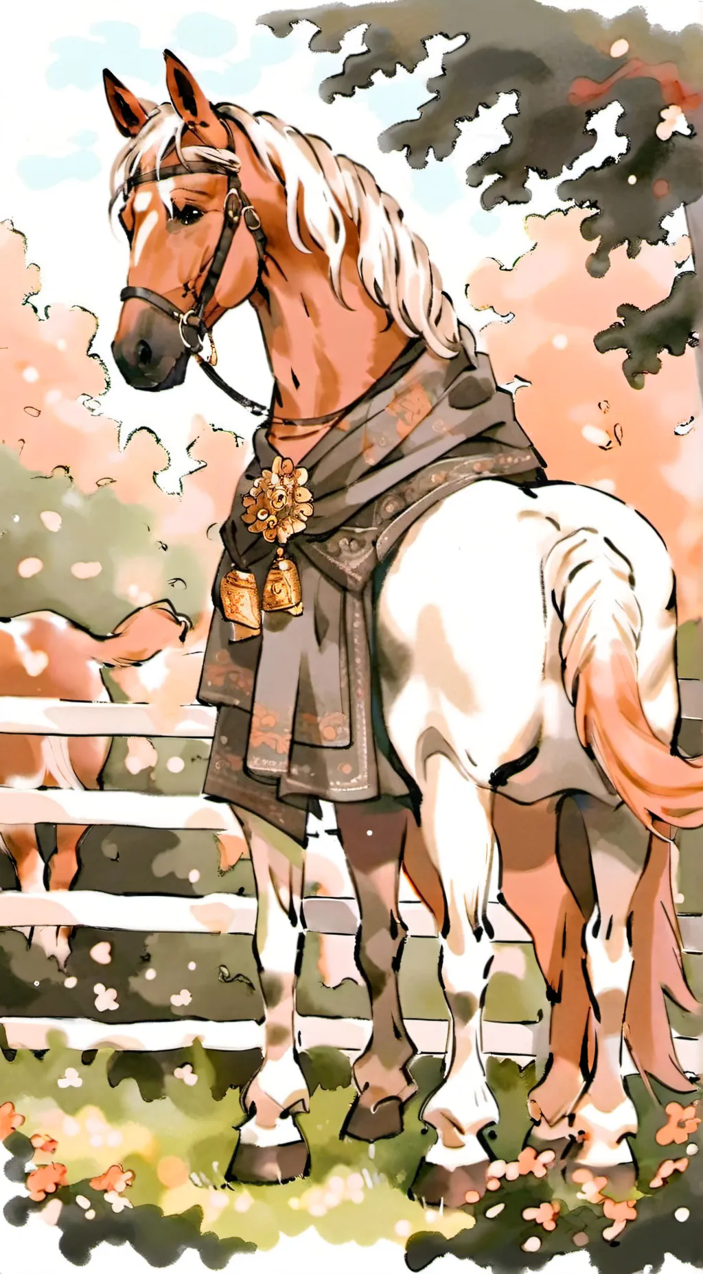 ai character: Farm life background