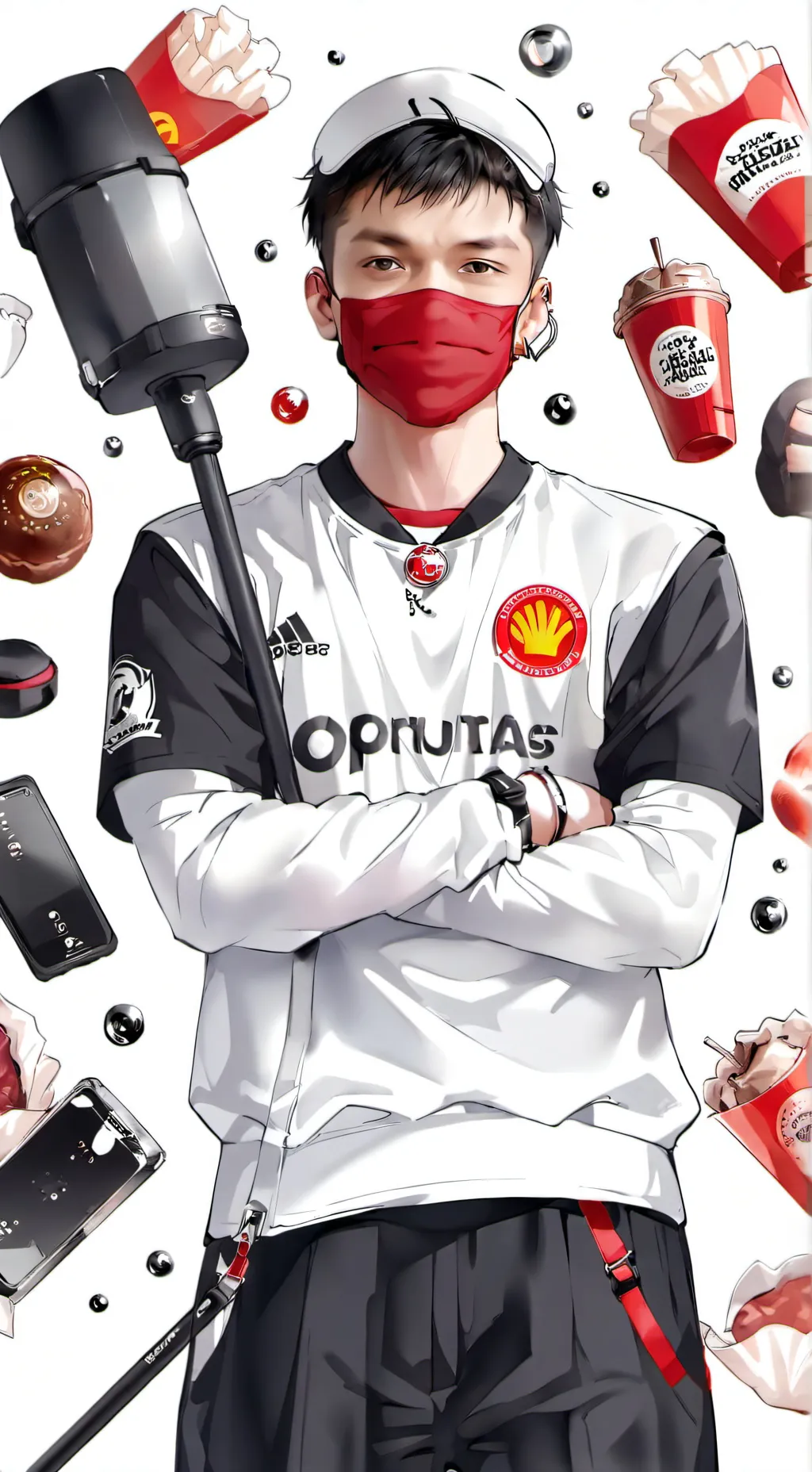 ai character: lil bro background