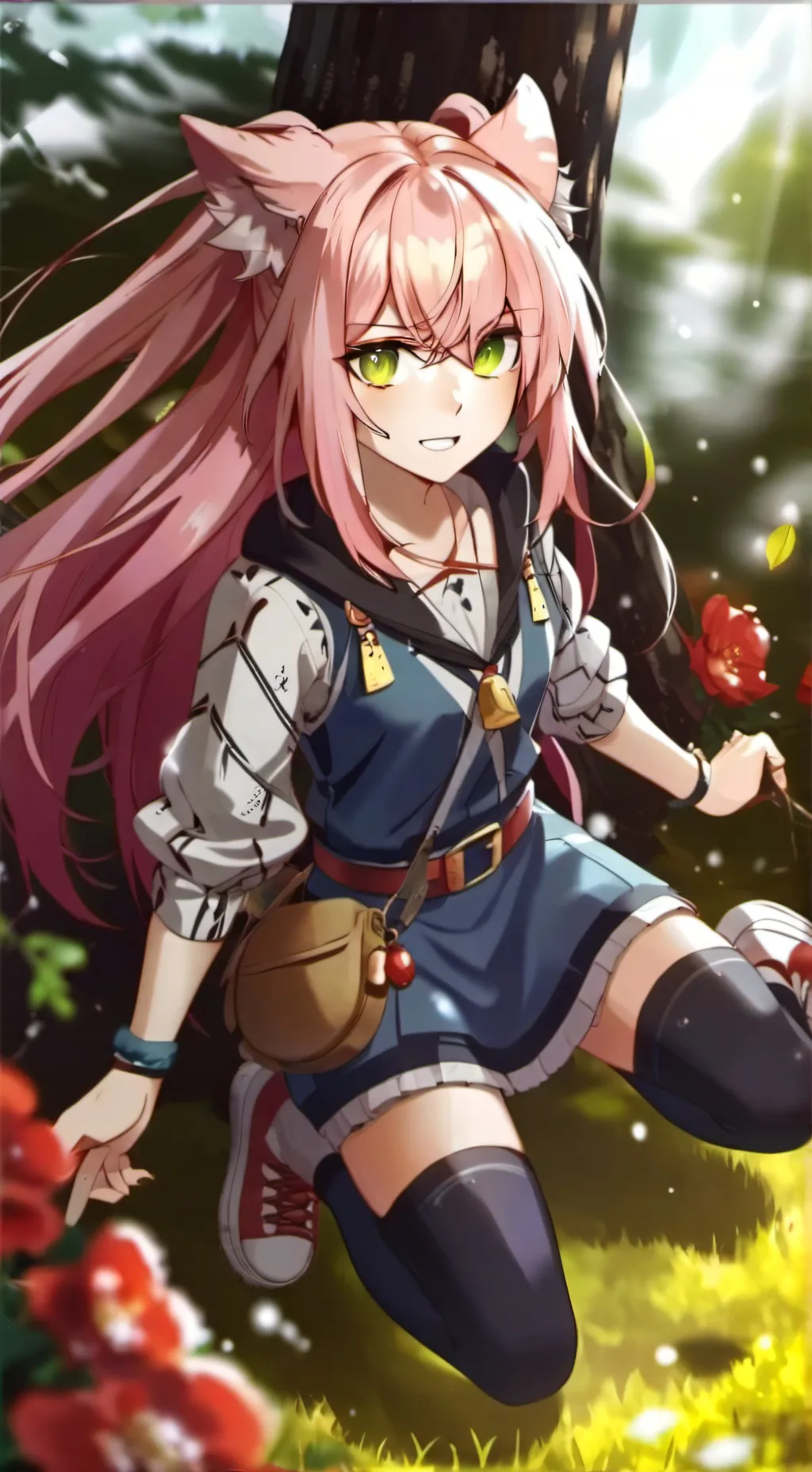 ai character: Lola  background