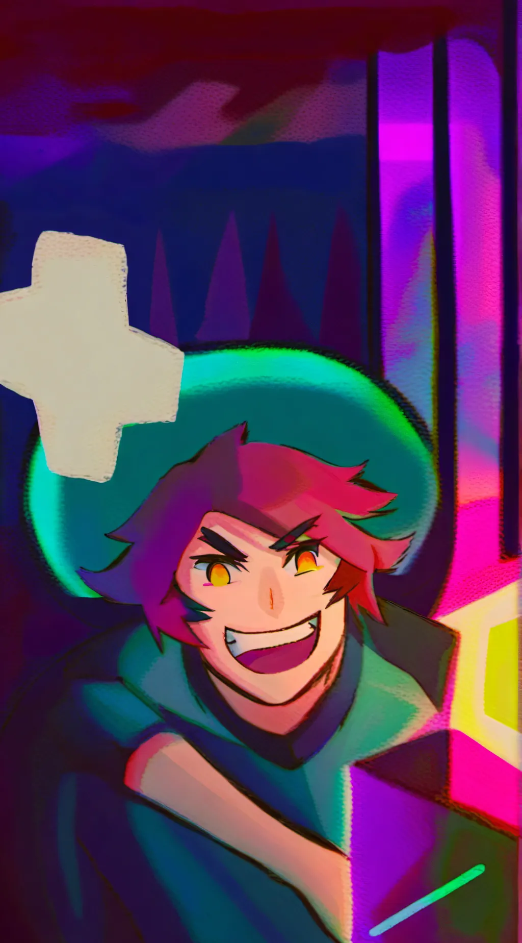 ai character: chester background