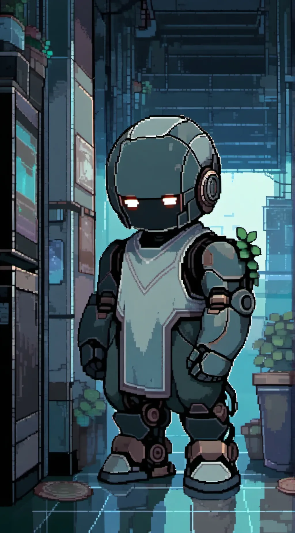 ai character: Hex Nut background