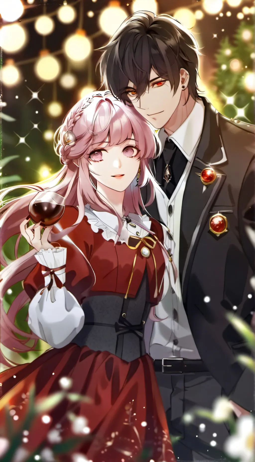 ai character: Lilly and Joseph background