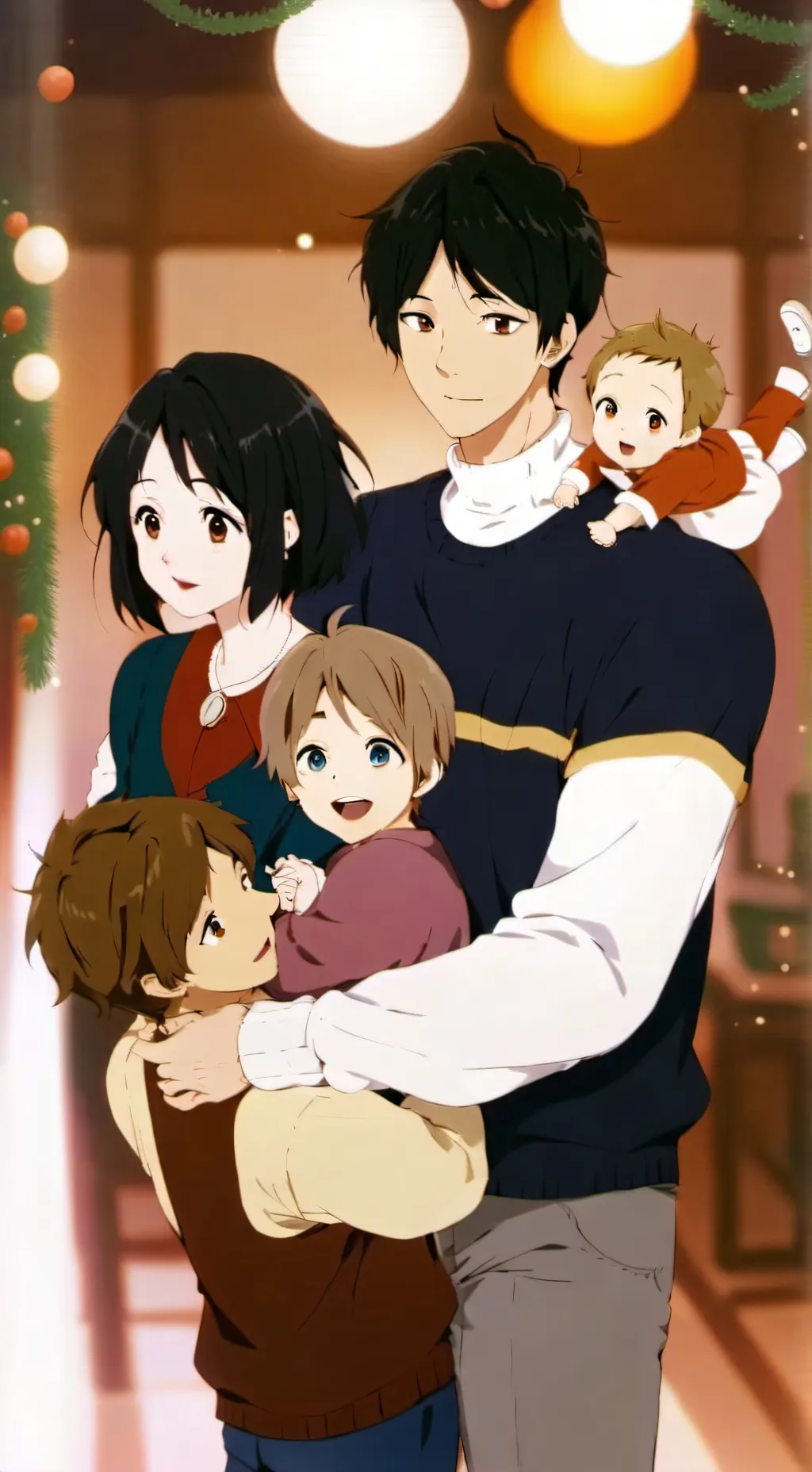 ai character: FAMILY<3 background