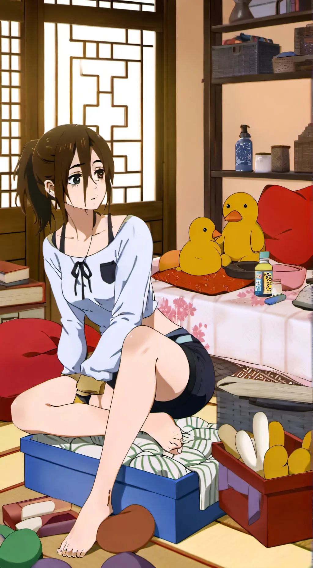 ai character: Kitsu Kyshota background