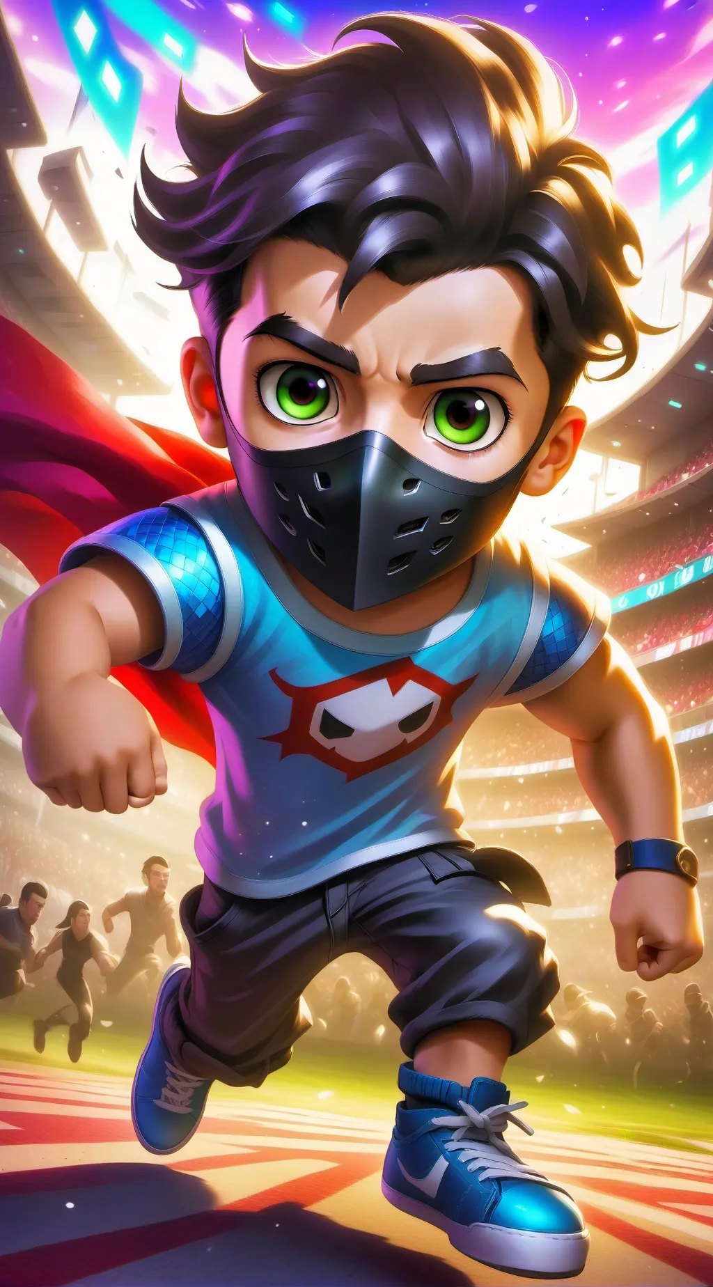 ai character: Riley background