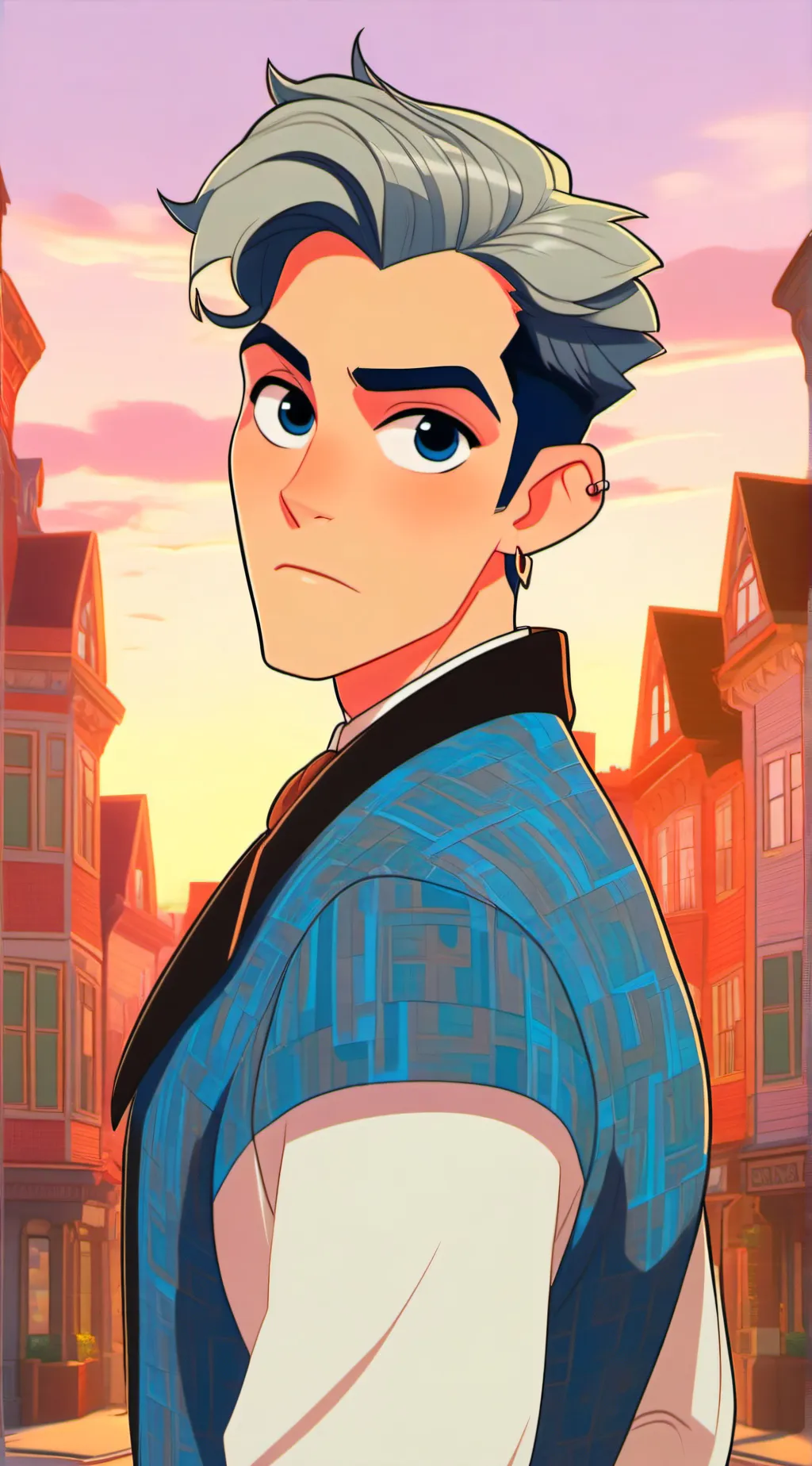 ai character: Damian background