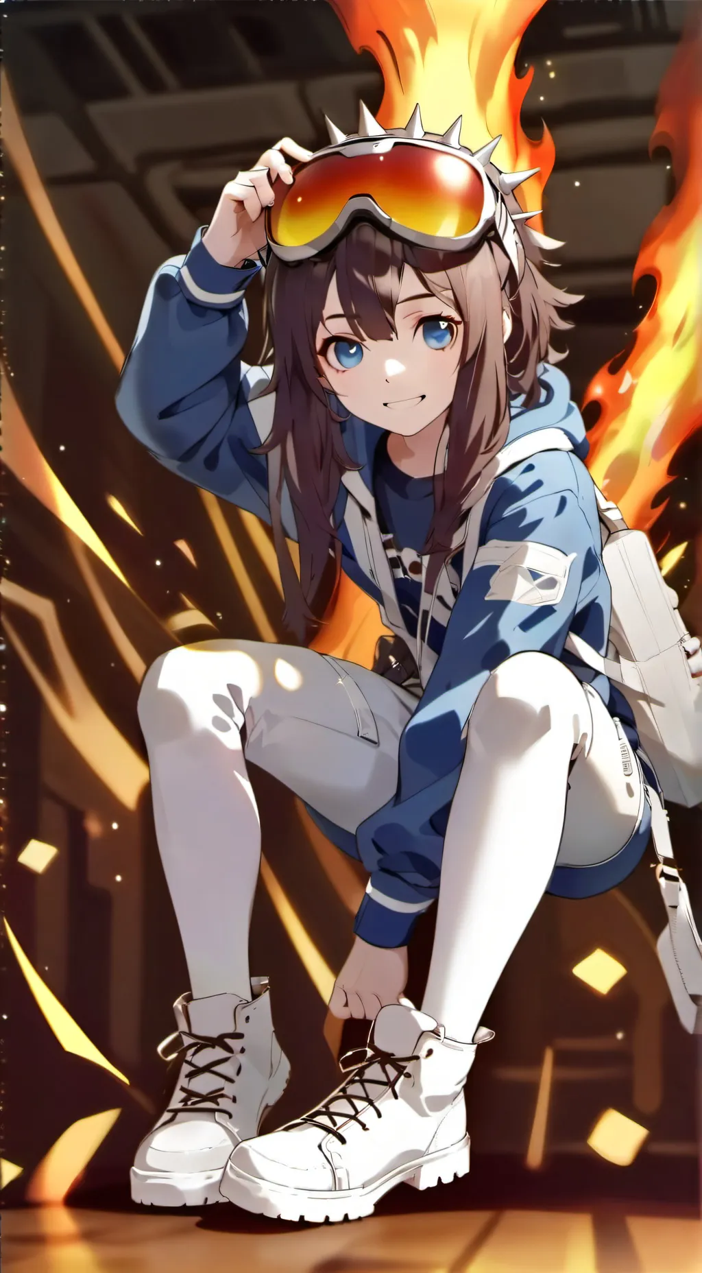 ai character: Owen Motomiya. background