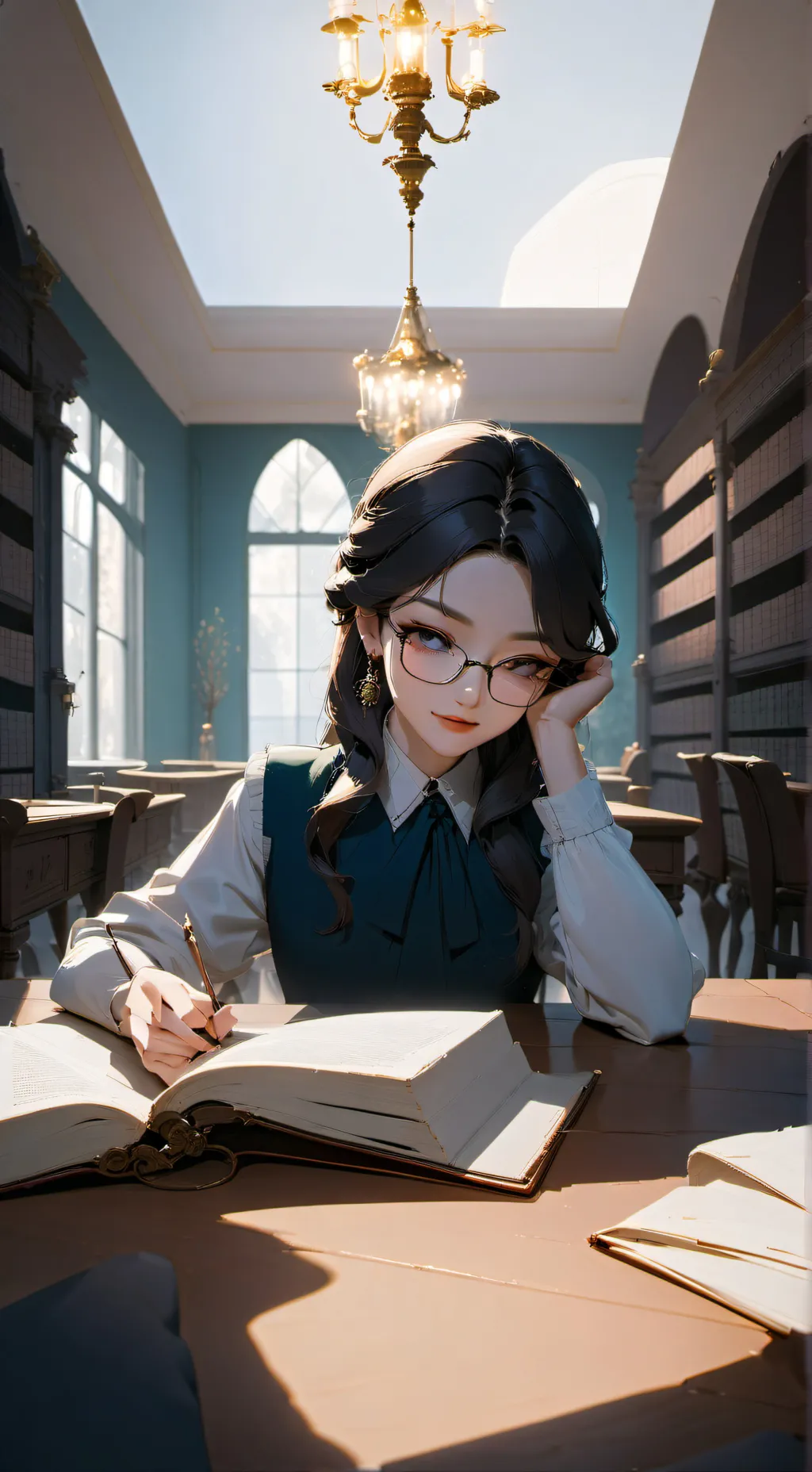 ai character: Lena background