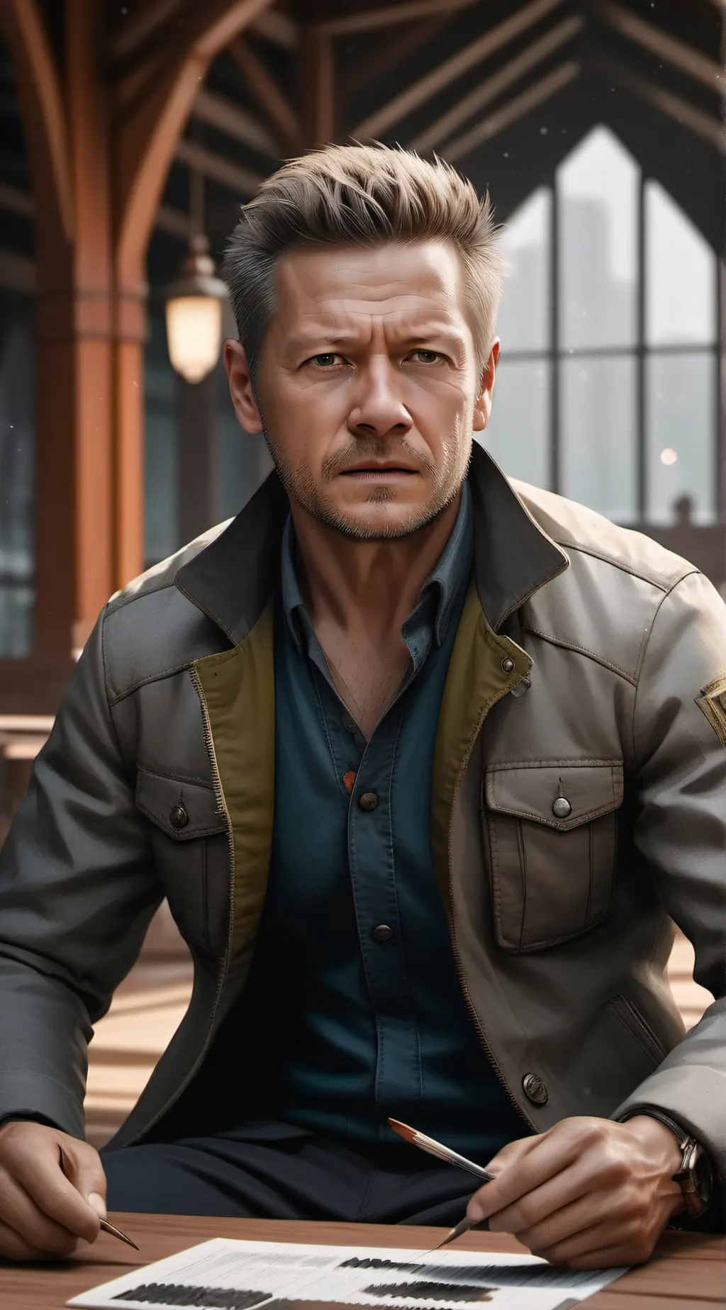 Talkie AI - Chat with Clint Barton