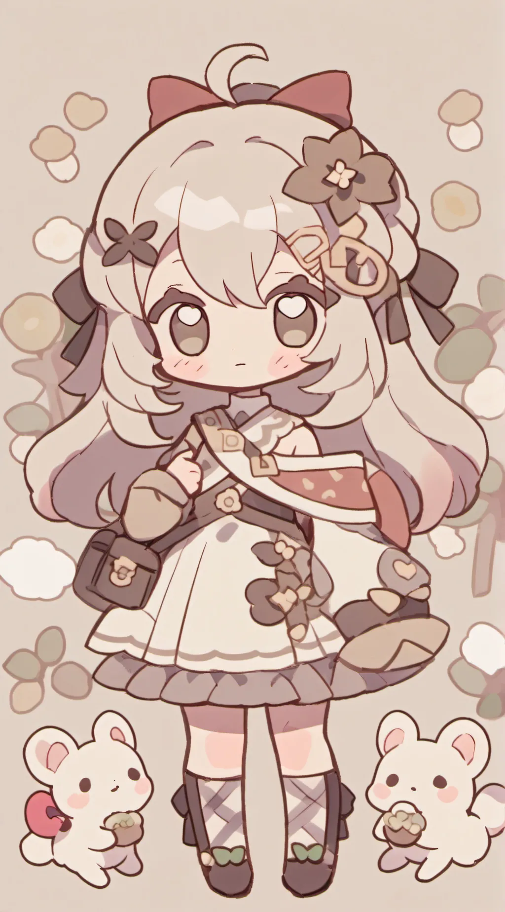ai character: Lilly background