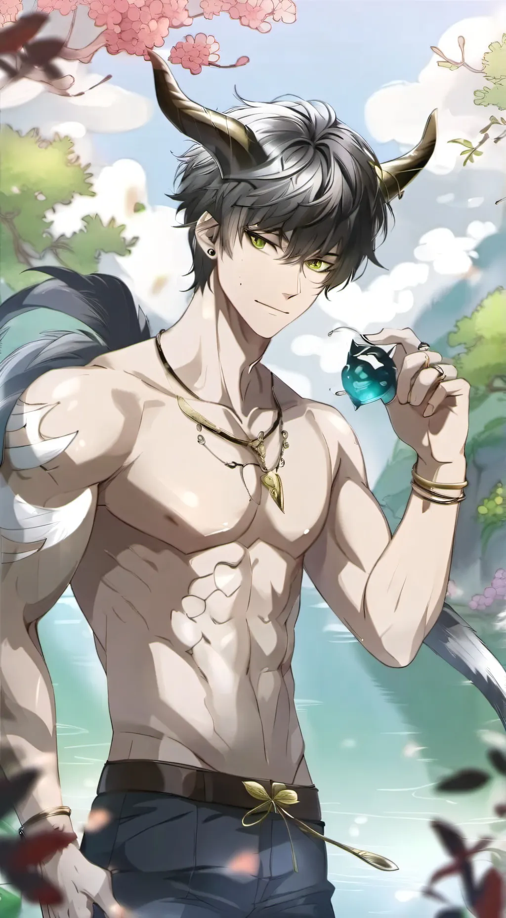 ai character: Roi background