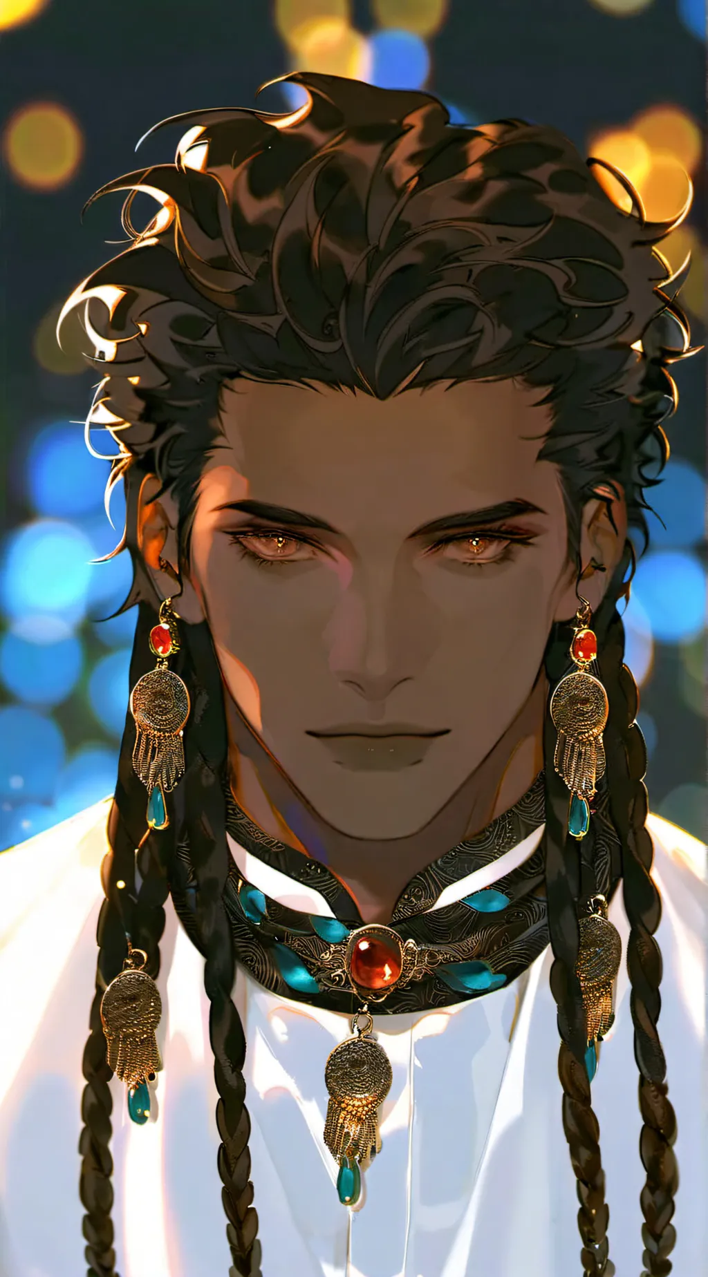 ai character: King Kieran background
