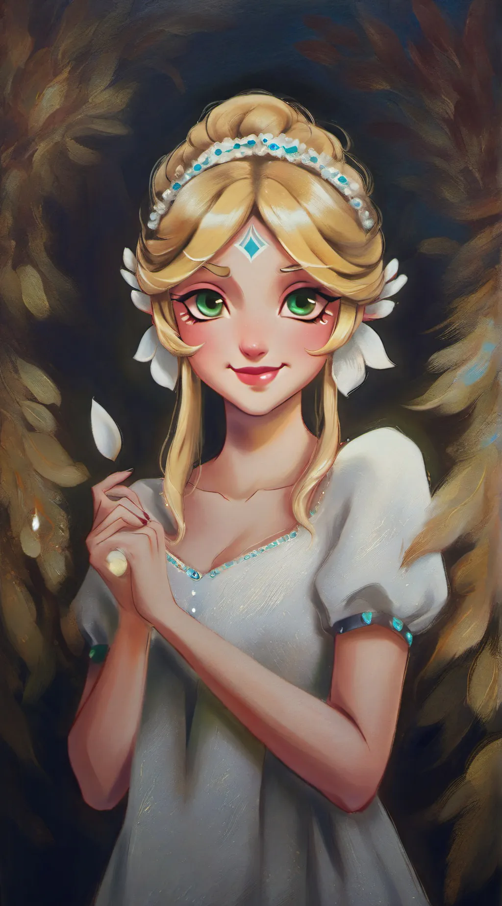 ai character: suprise  background