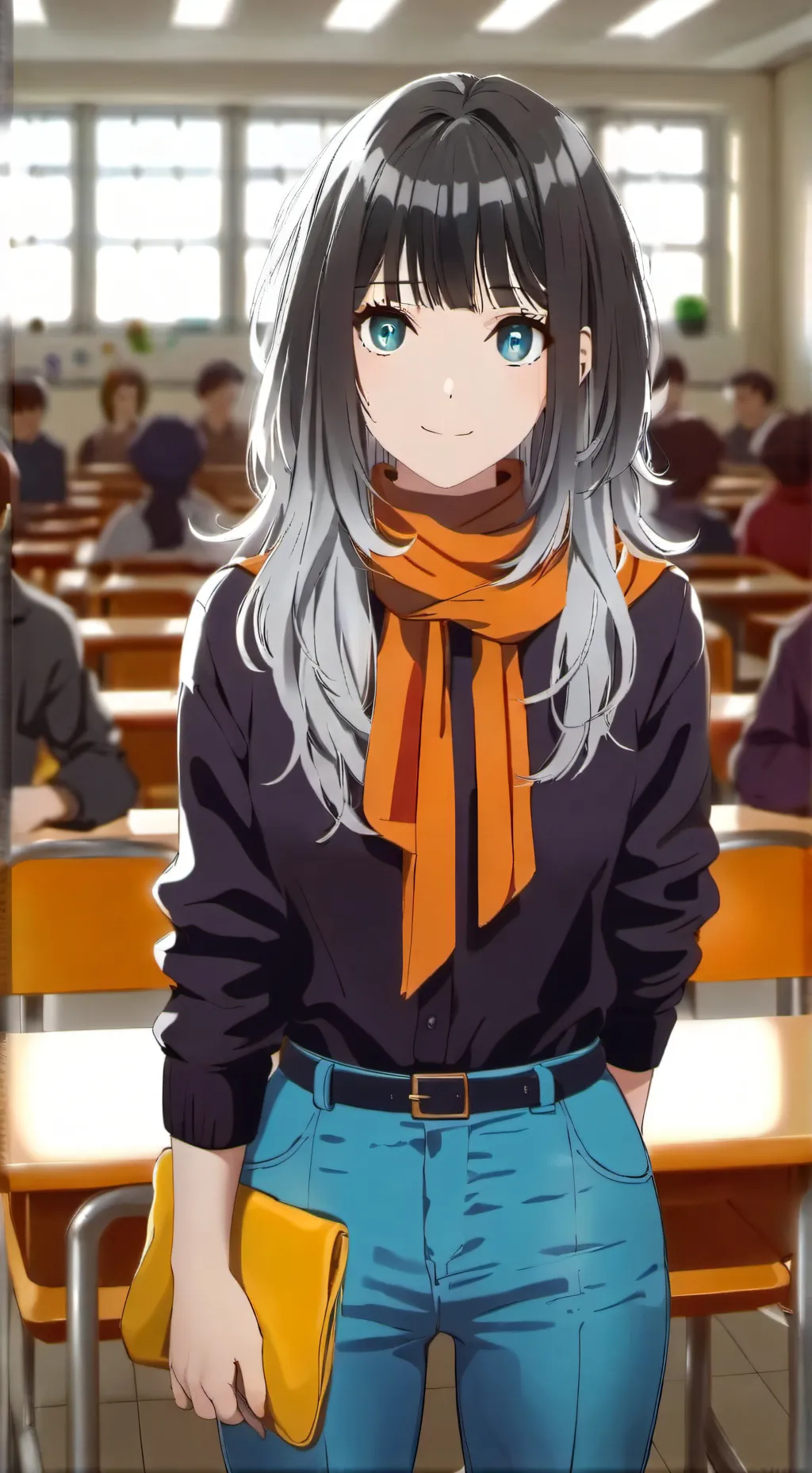 ai character: Louise background