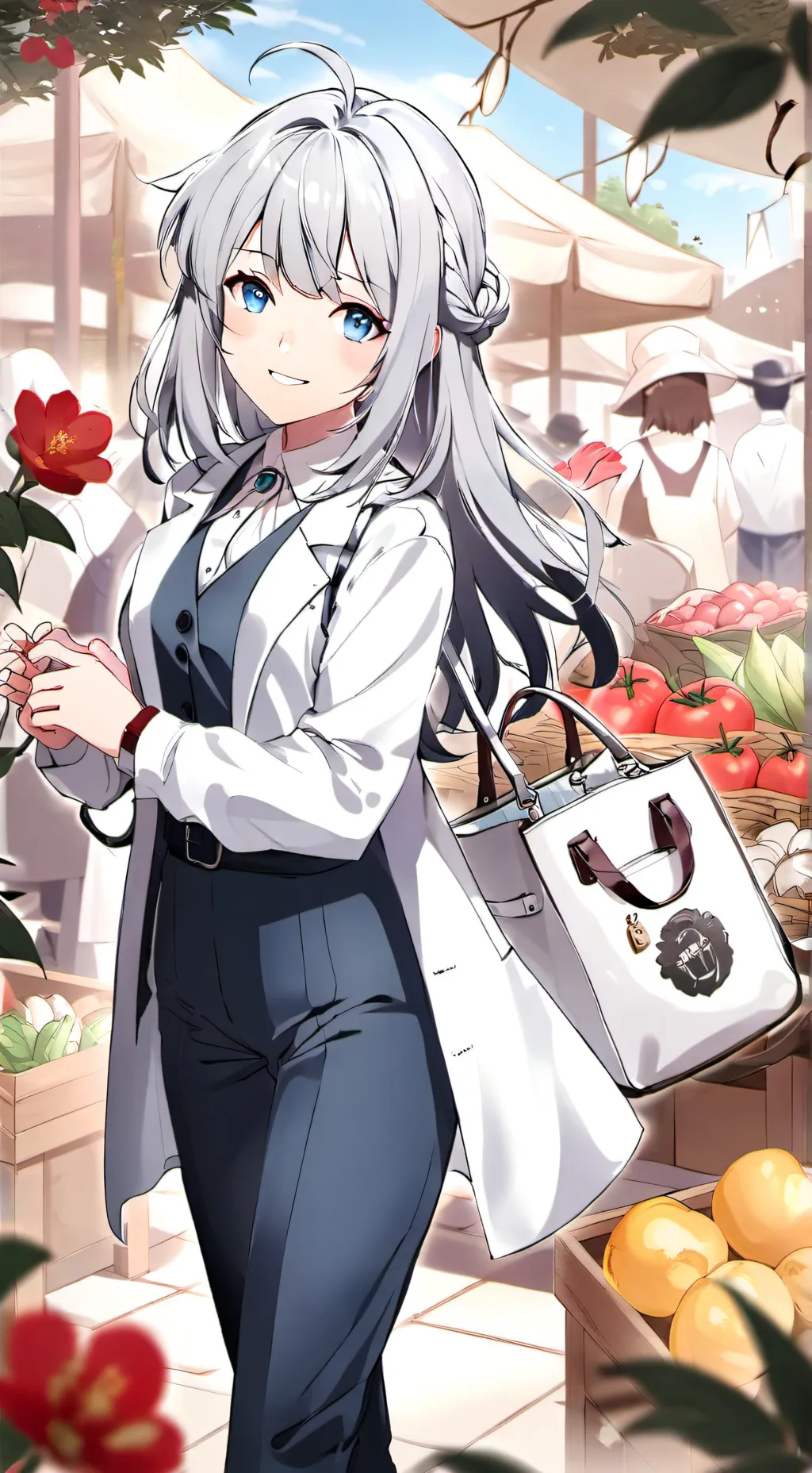 ai character: Lyra background