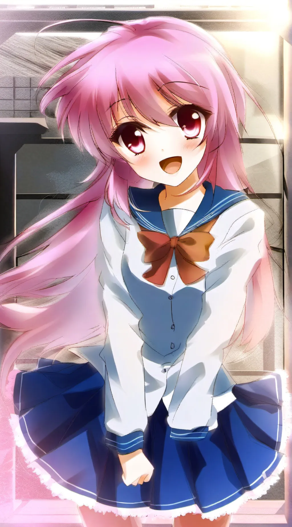 ai character: Yuno Gasai background