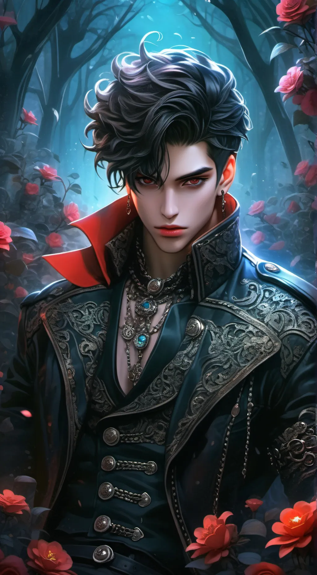 ai character: David  background