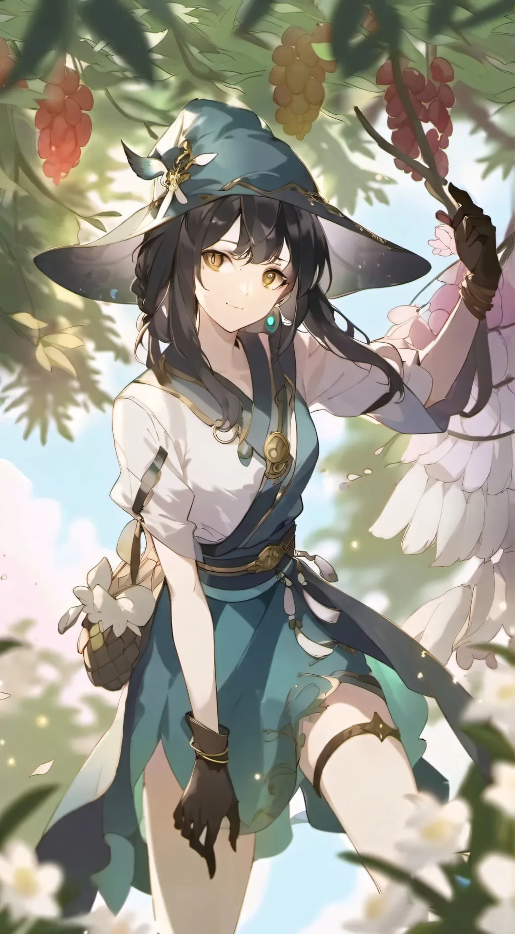 ai character: ani background