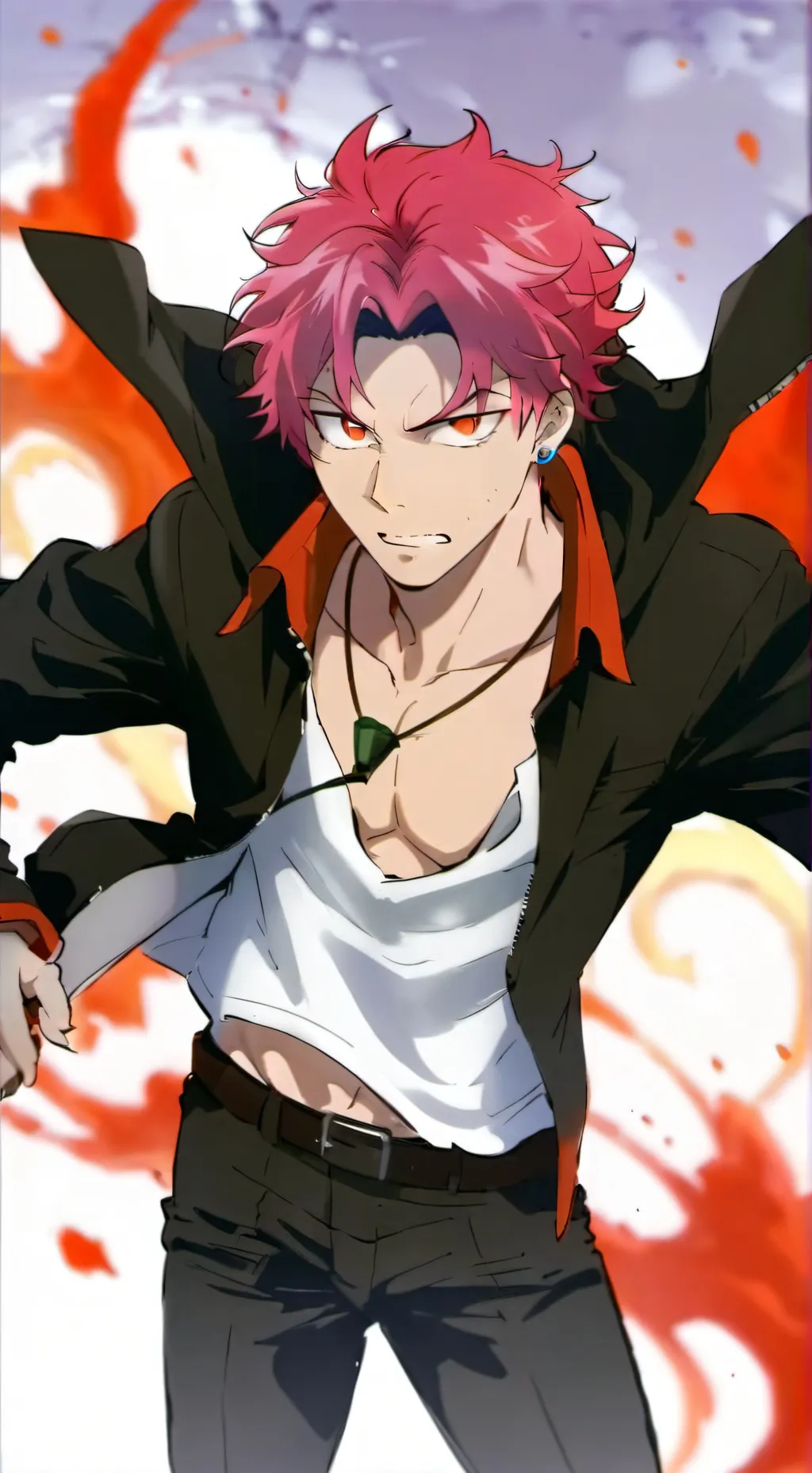 ai character: Zair  background