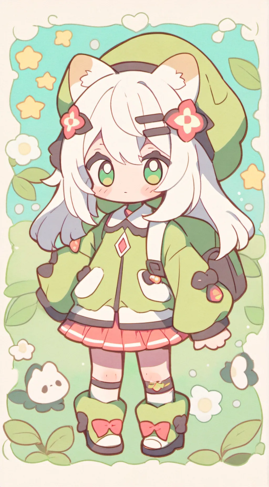 ai character: 💫rainbow friends 💫 background