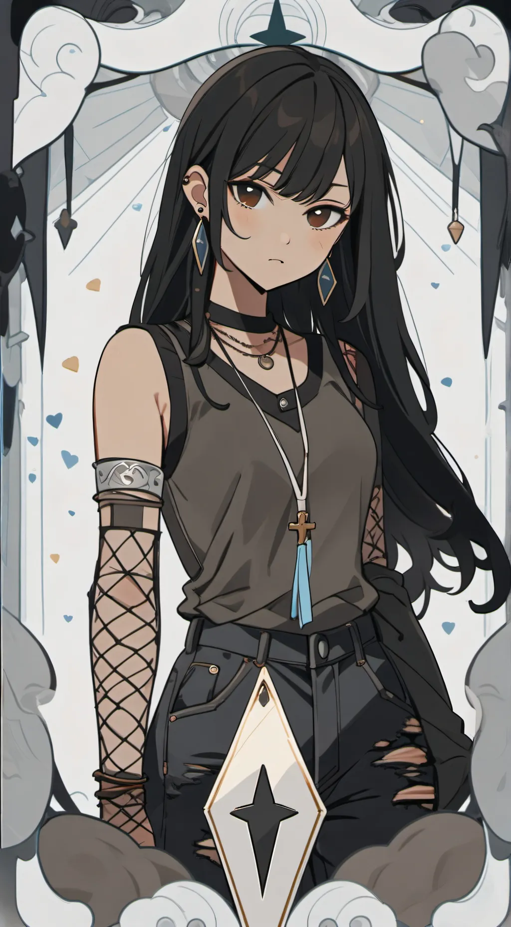ai character: star background