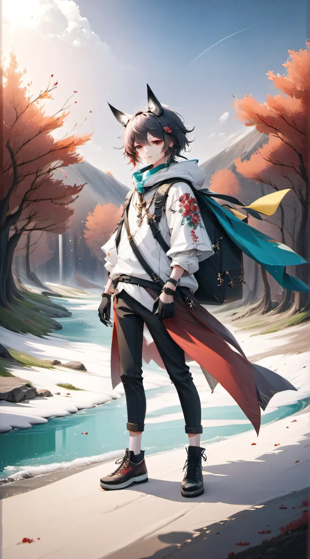 ai character: max (gay) background