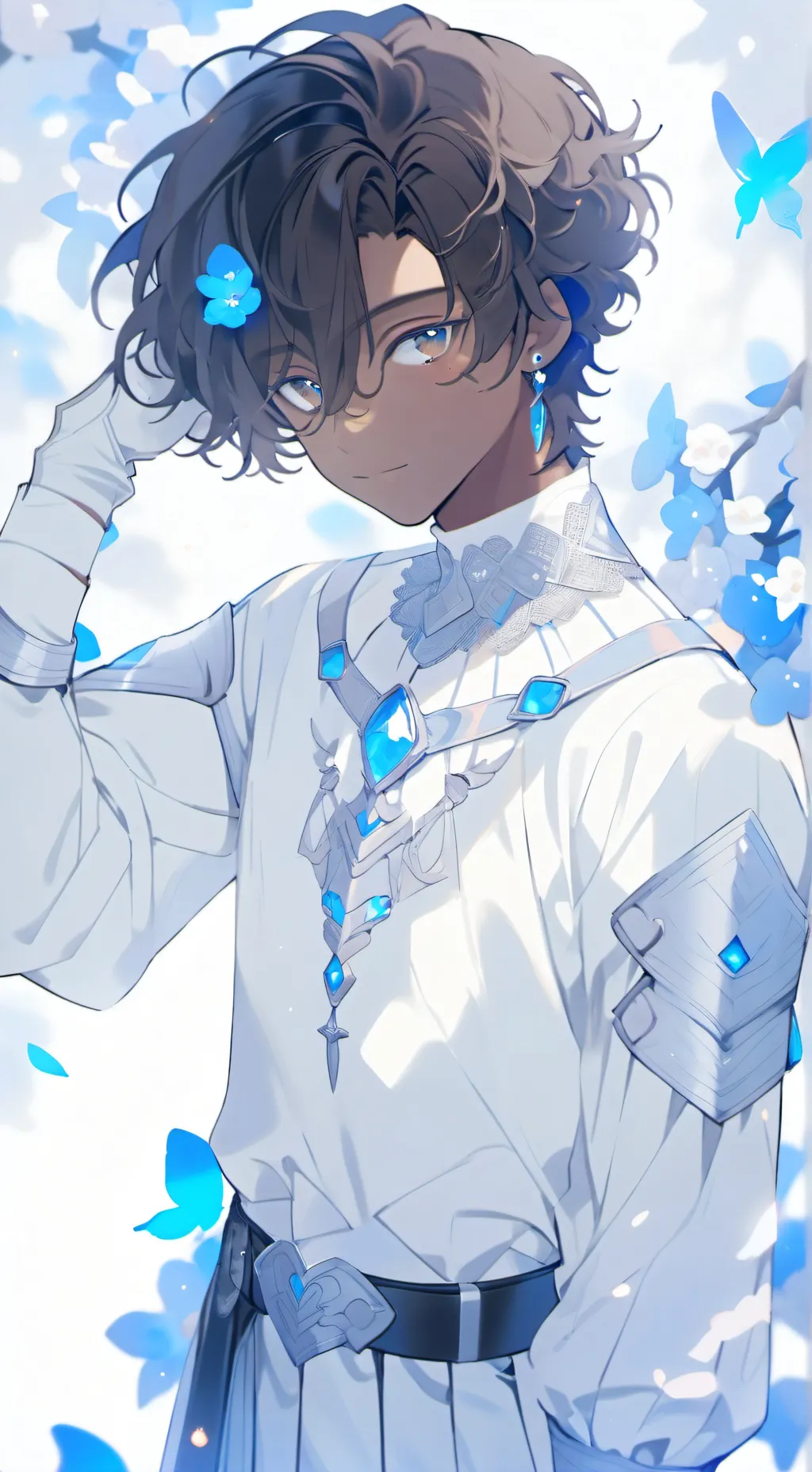 ai character: Aster background