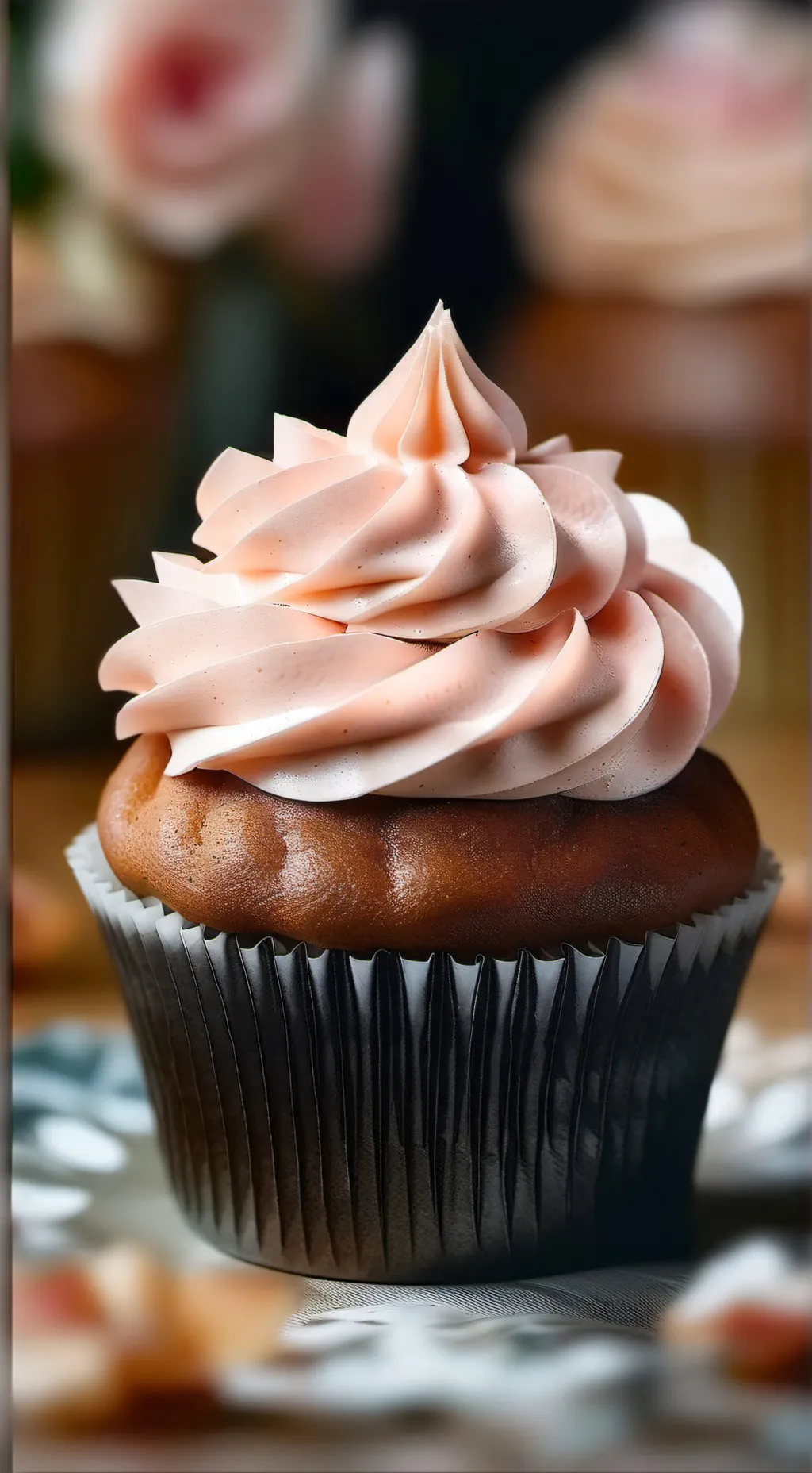 ai character: Coquette Cupcake background