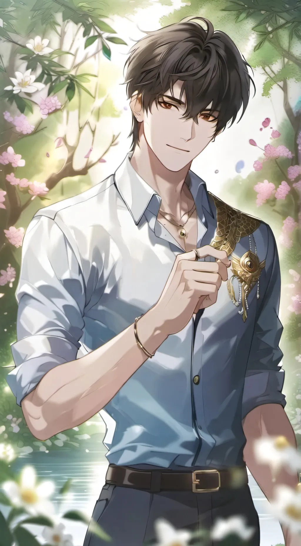 ai character: Tomi background