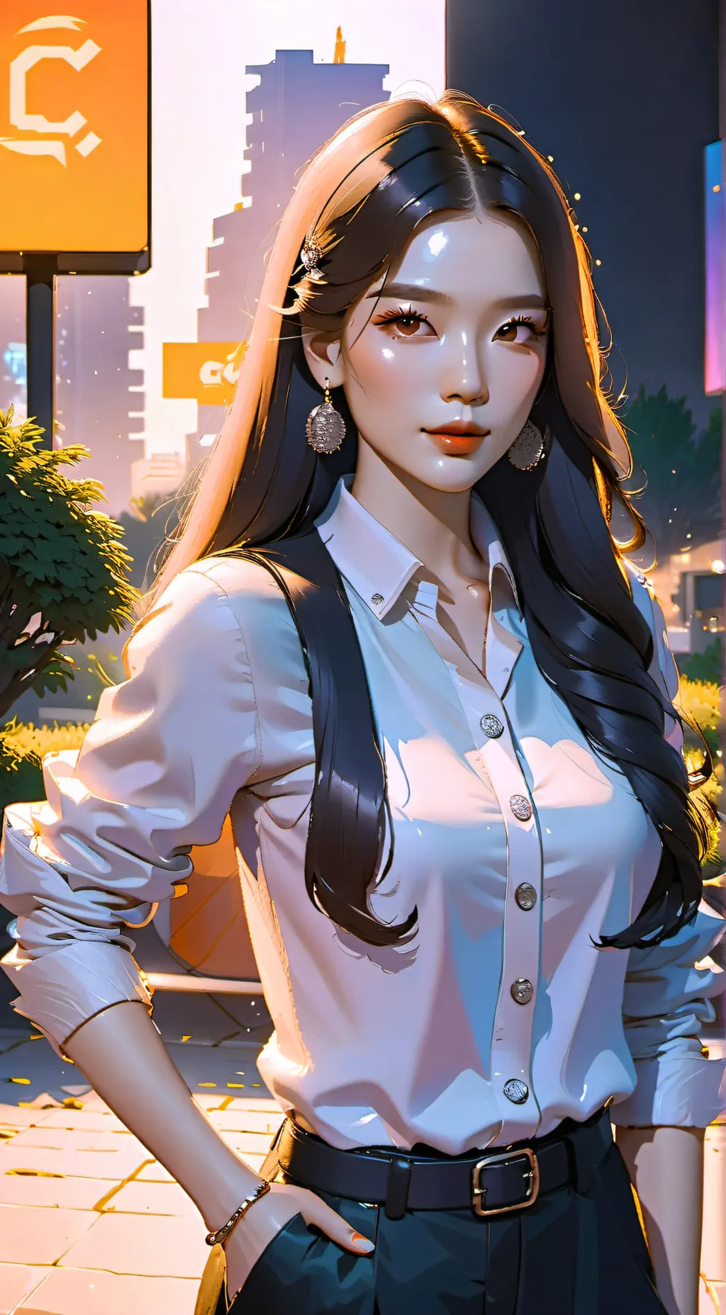 ai character: Kaylee background