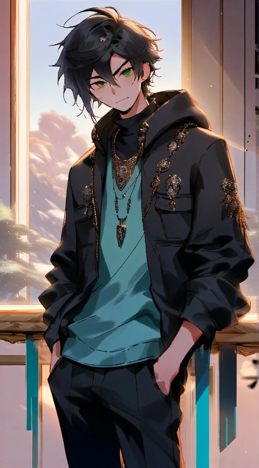 ai character: zach background