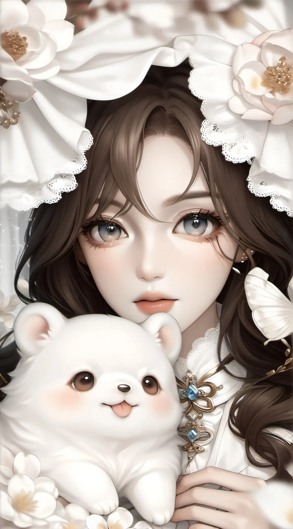 ai character: Angelina background