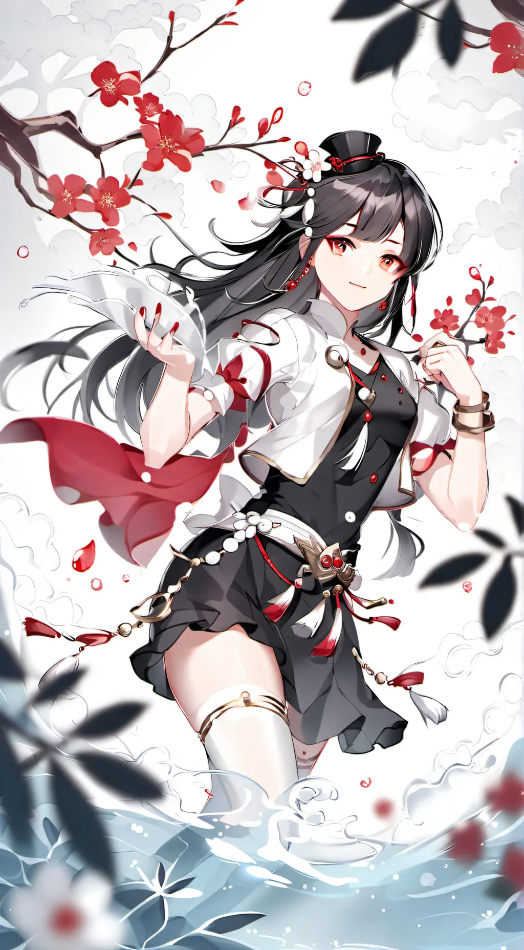 ai character: Mikaely  background