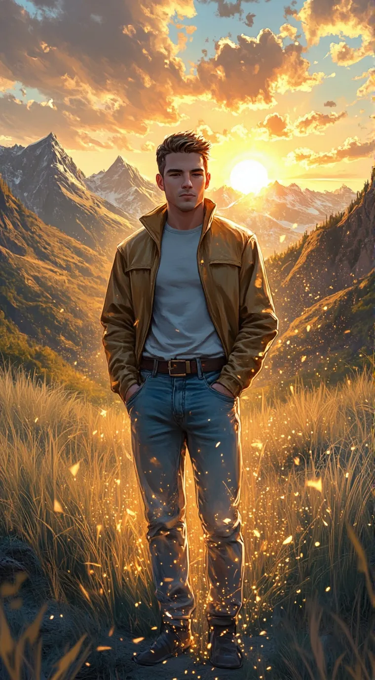 ai character: Leo background