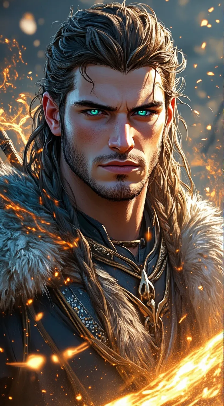 ai character: Thorfinn background