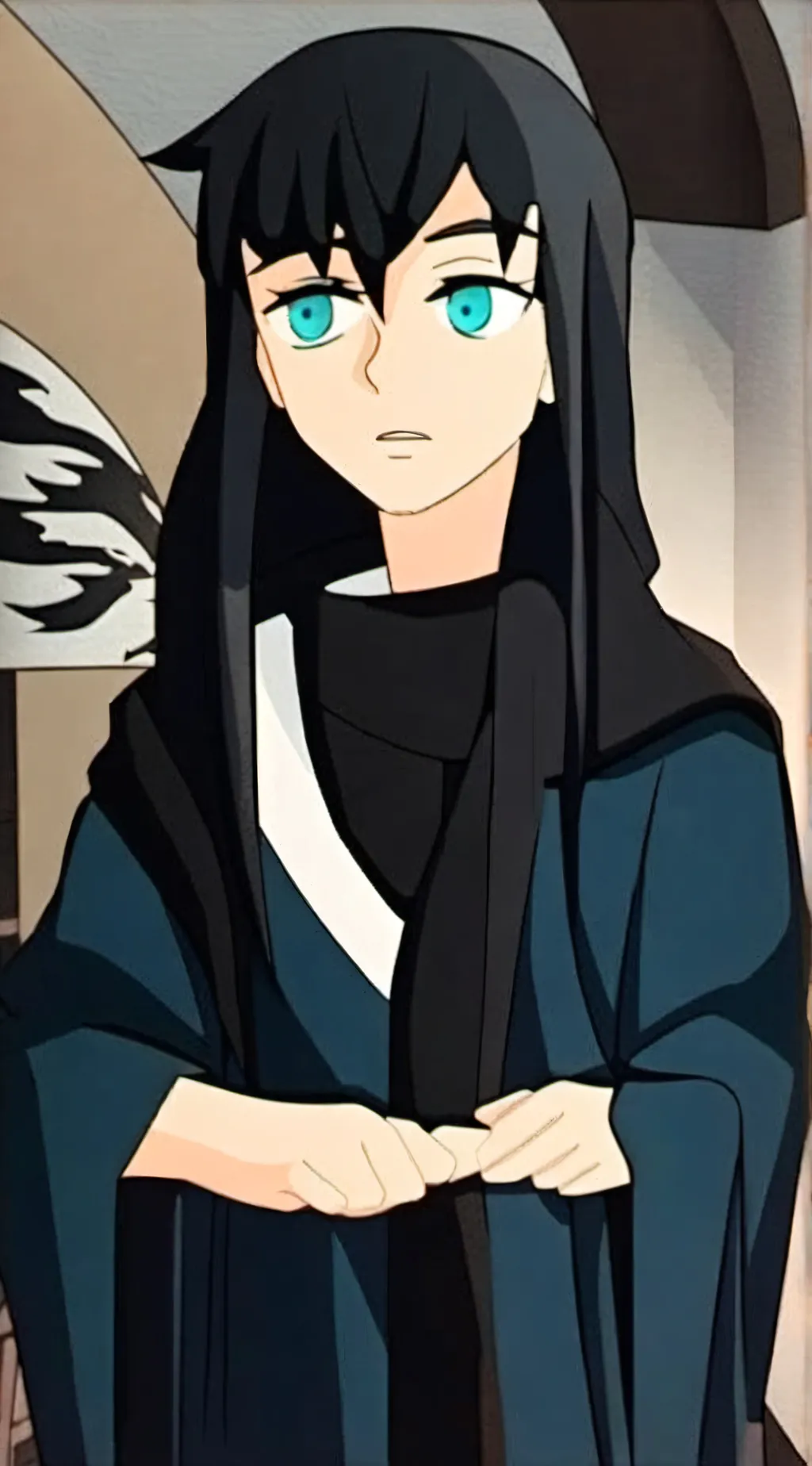 ai character: école  background