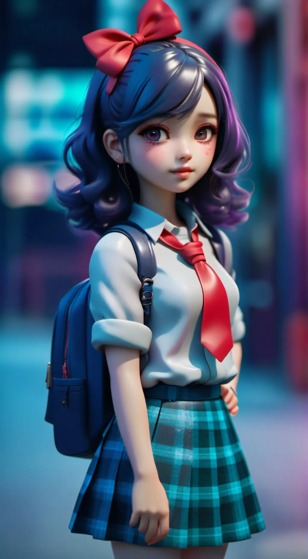ai character: Emily  background
