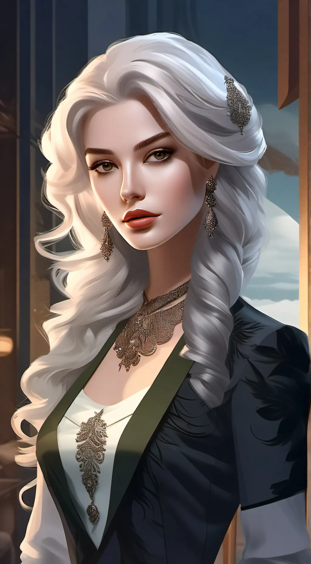 ai character: Christine background