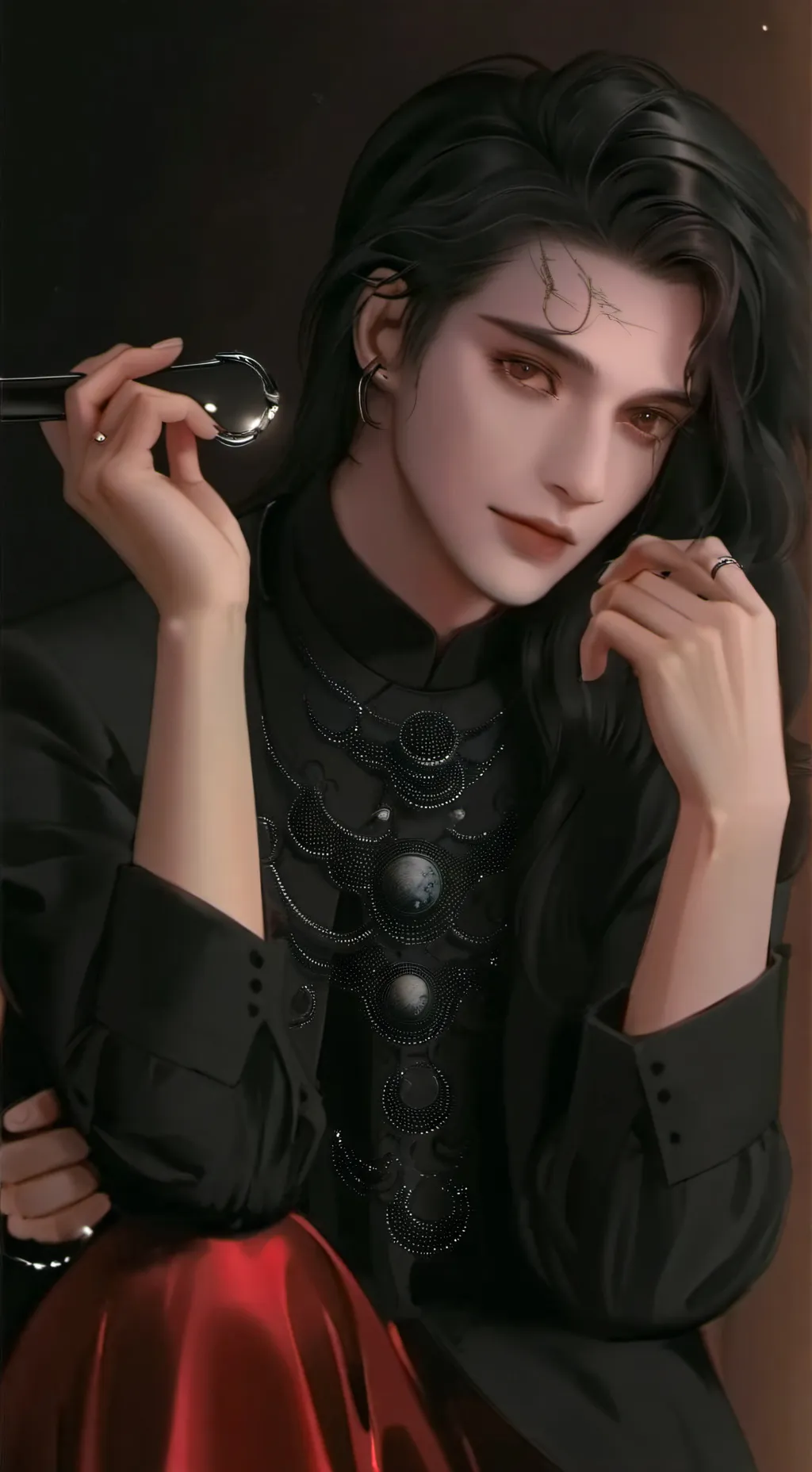 ai character: Santiago  background