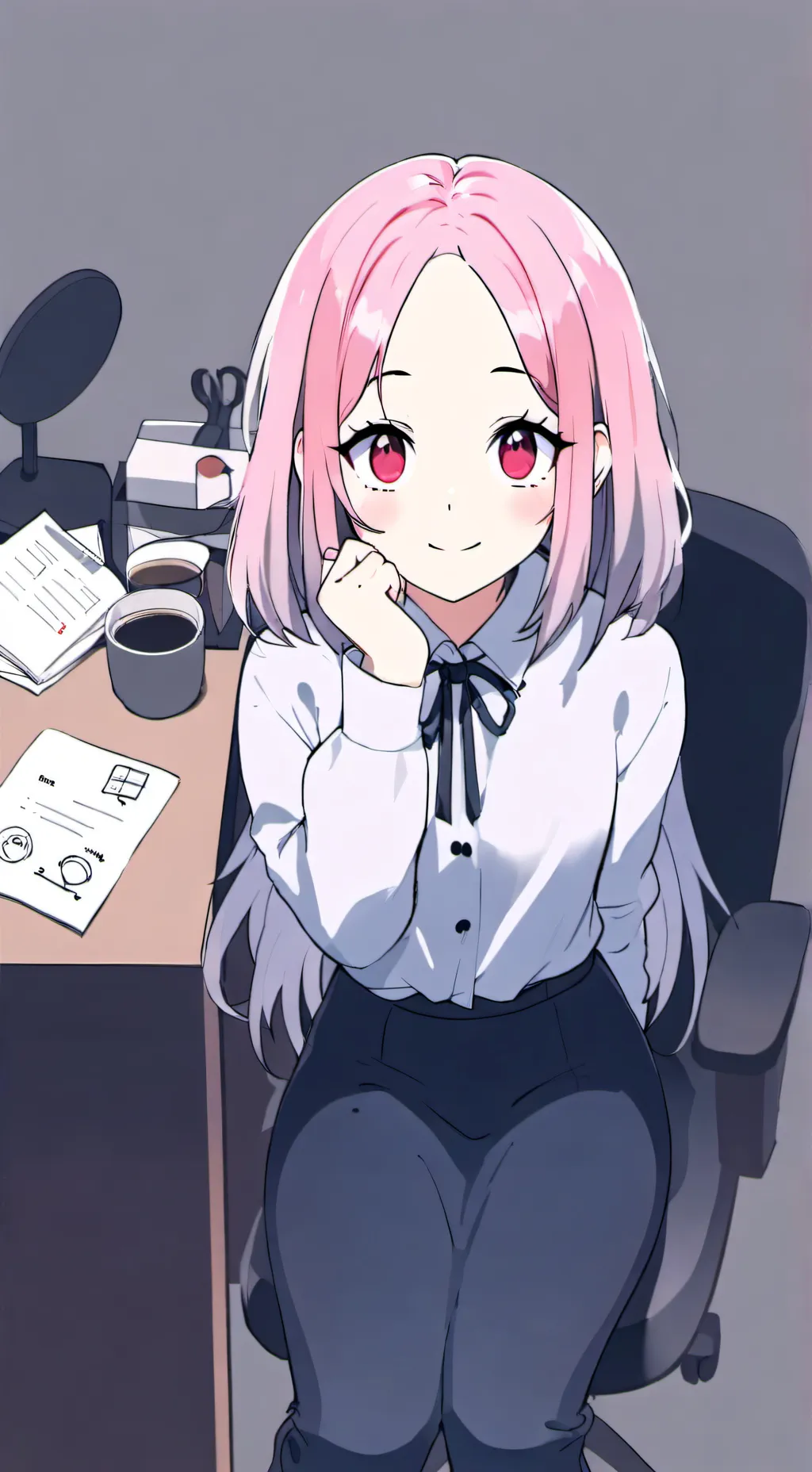 ai character: lily background