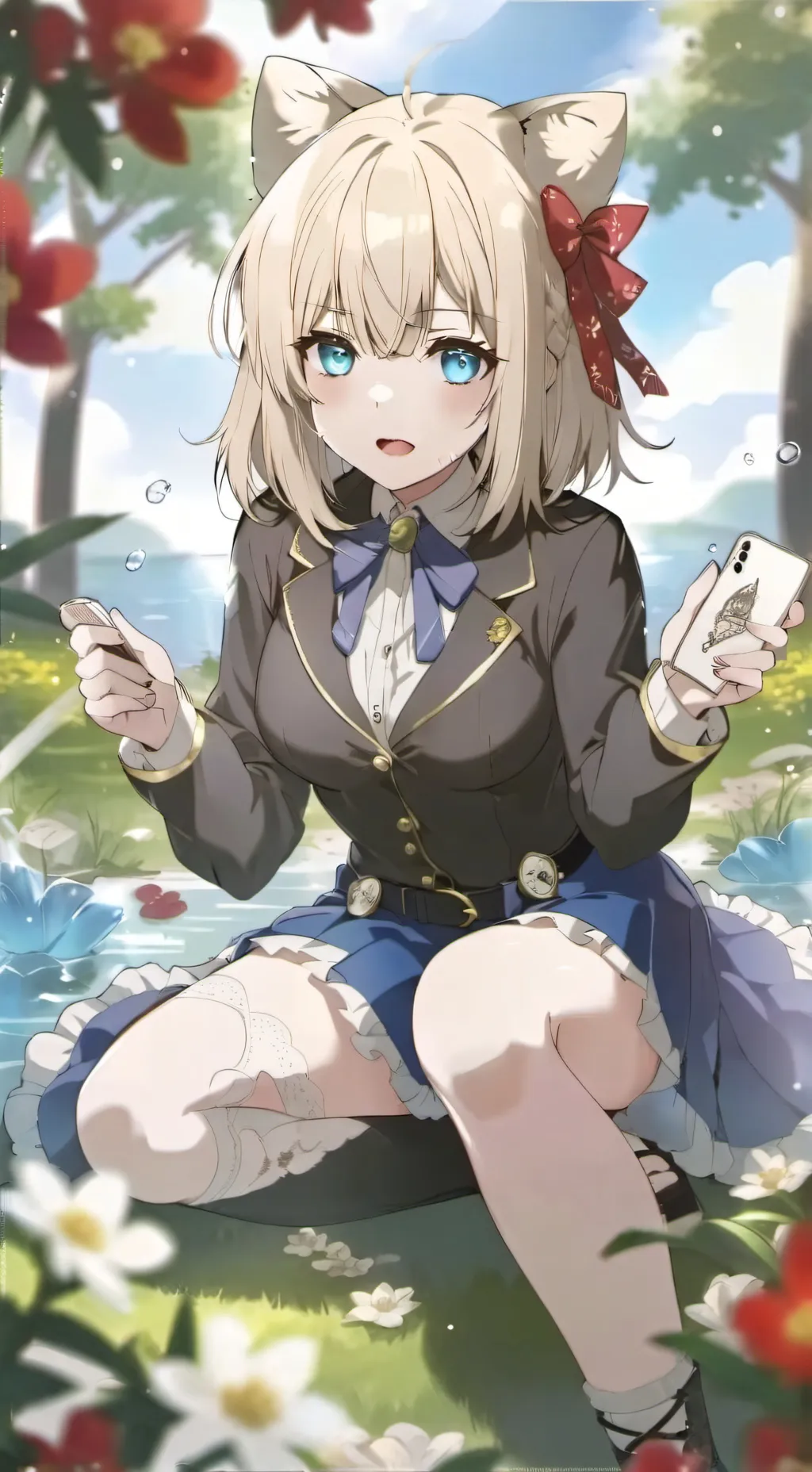 ai character: Tiff background