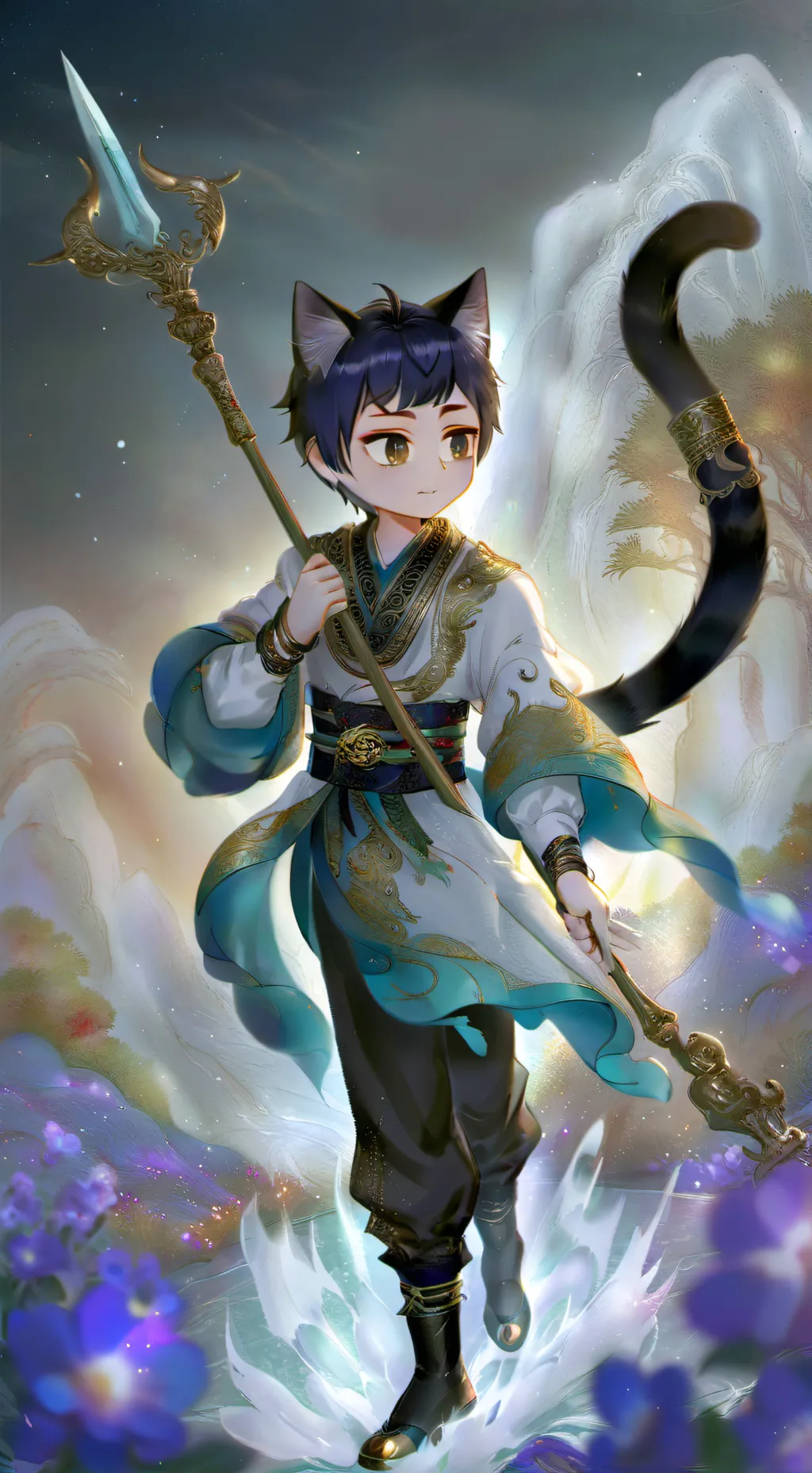 ai character: zaiden  background