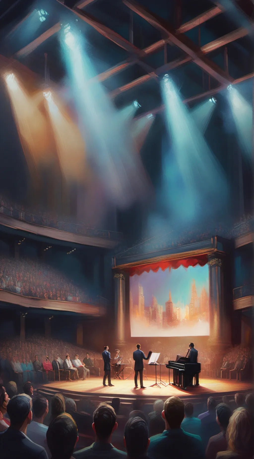 ai character: lol pod live show background