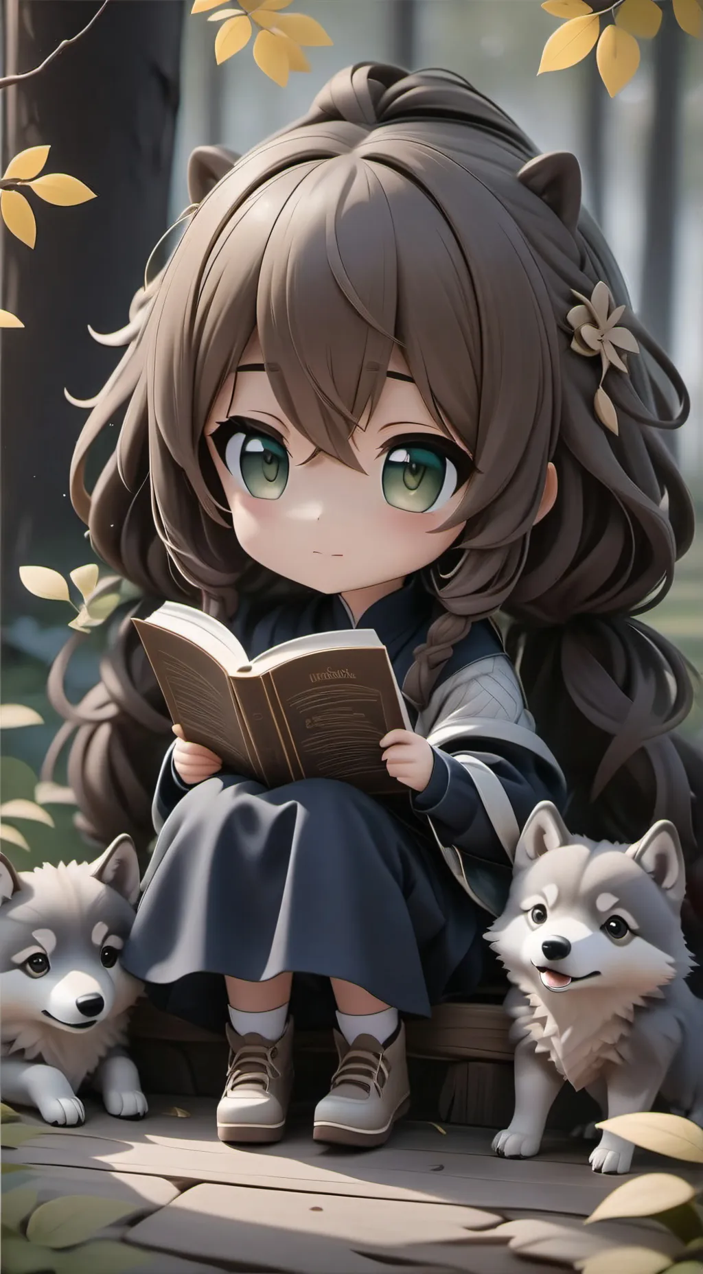 ai character: Aot  background