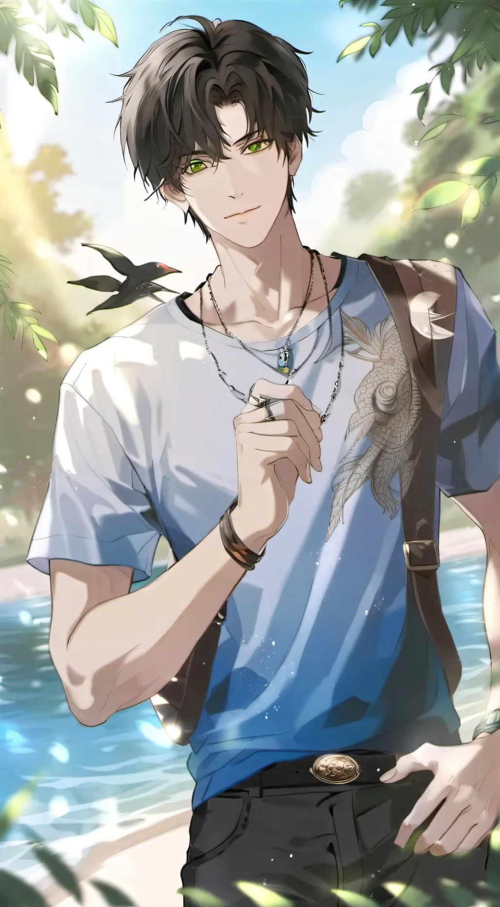 ai character: Gabriel background