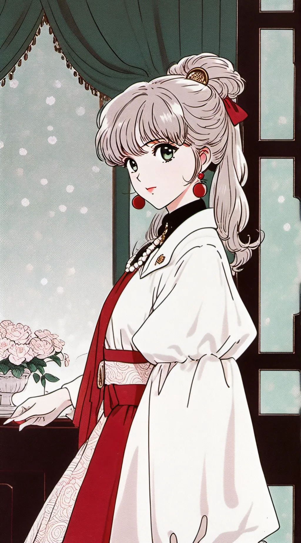 ai character: baby background