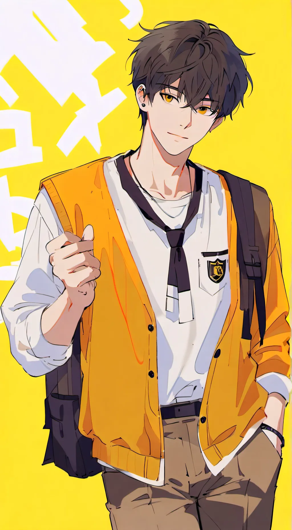 ai character: ✨Max✨ background
