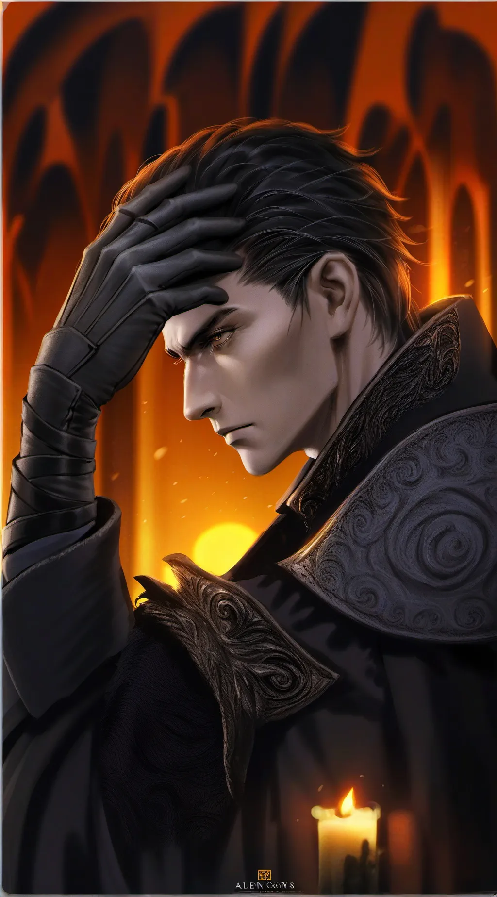 ai character: Alejandro  background