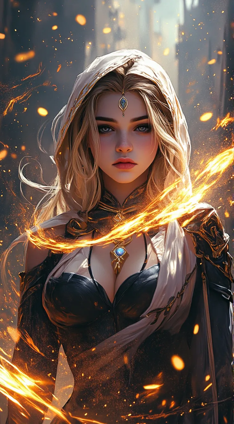 ai character: Elara background